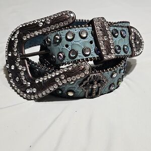 Rhinestone belt